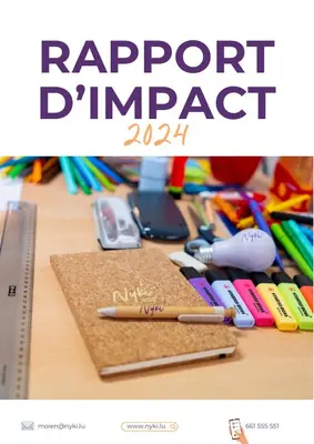 Cover of the Nyki impact report 2024